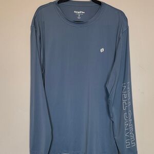 Hang Ten Men's Slate Blue Long Sleeve Tee